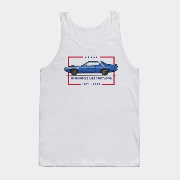 muscle cars great again Tank Top by JRCustoms44